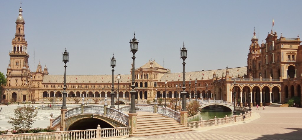 Plaza de Espanya in Sevilla