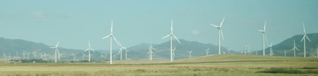 Wind turbines in Tarifa
