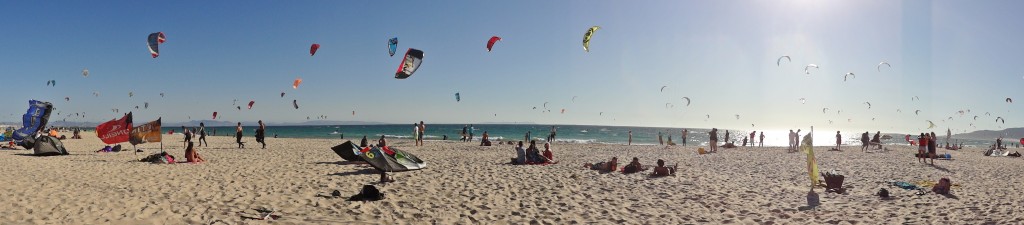 Hundreds of Kites in Tarifa Spain