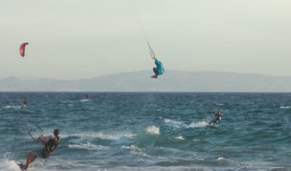 My Friend's kiteboarding Instructor