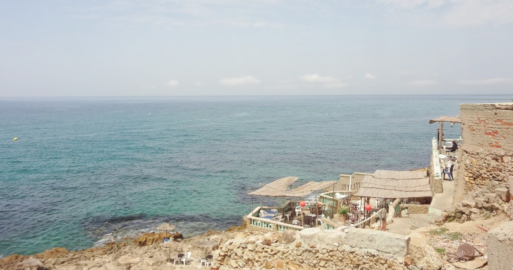 Overlooking the Mediterranean in Tangier