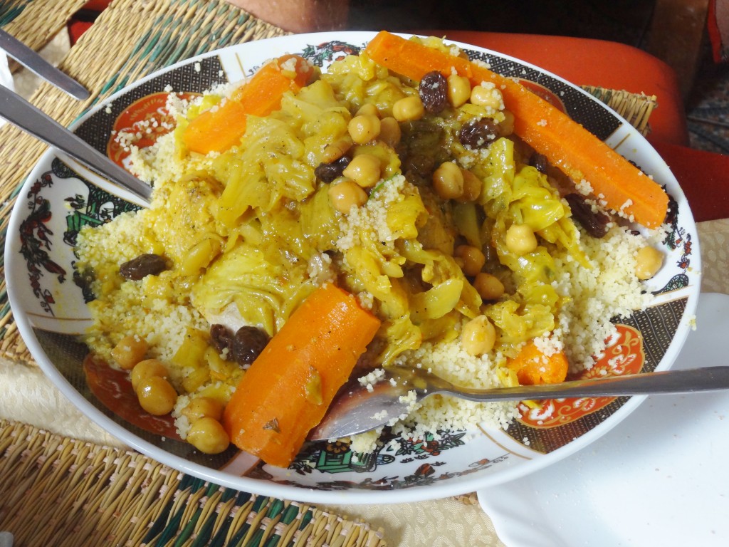 Lunch in Tanger, Morocco