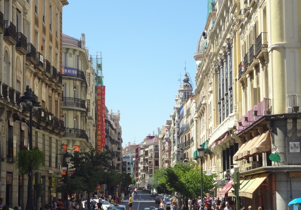 Common Street View in Madrid