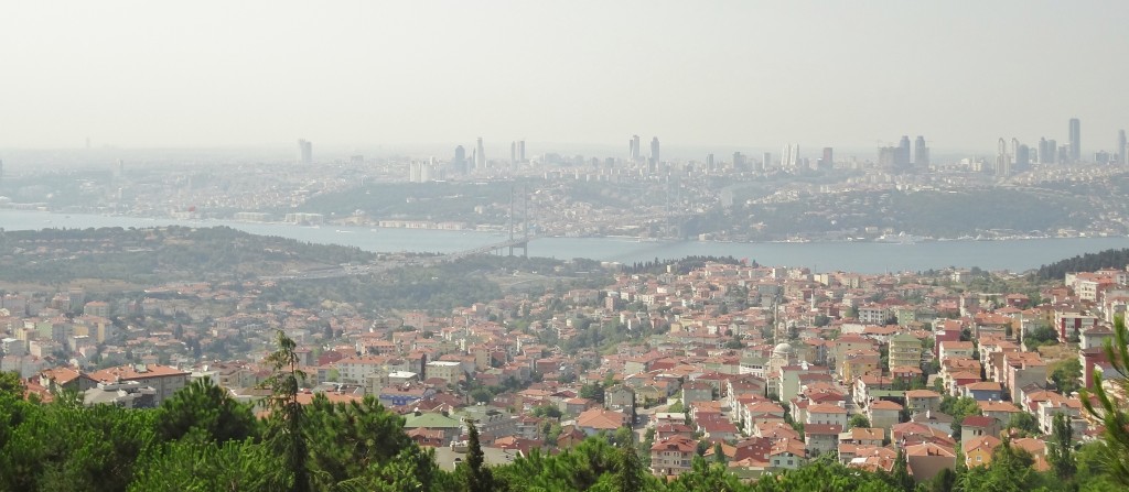 View overlooking Istanbul