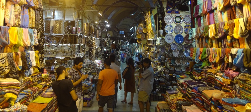 The Grand Bazaar in Istanbul