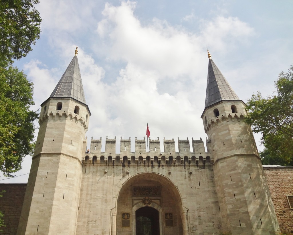 Entrance into the Topkapi Palace