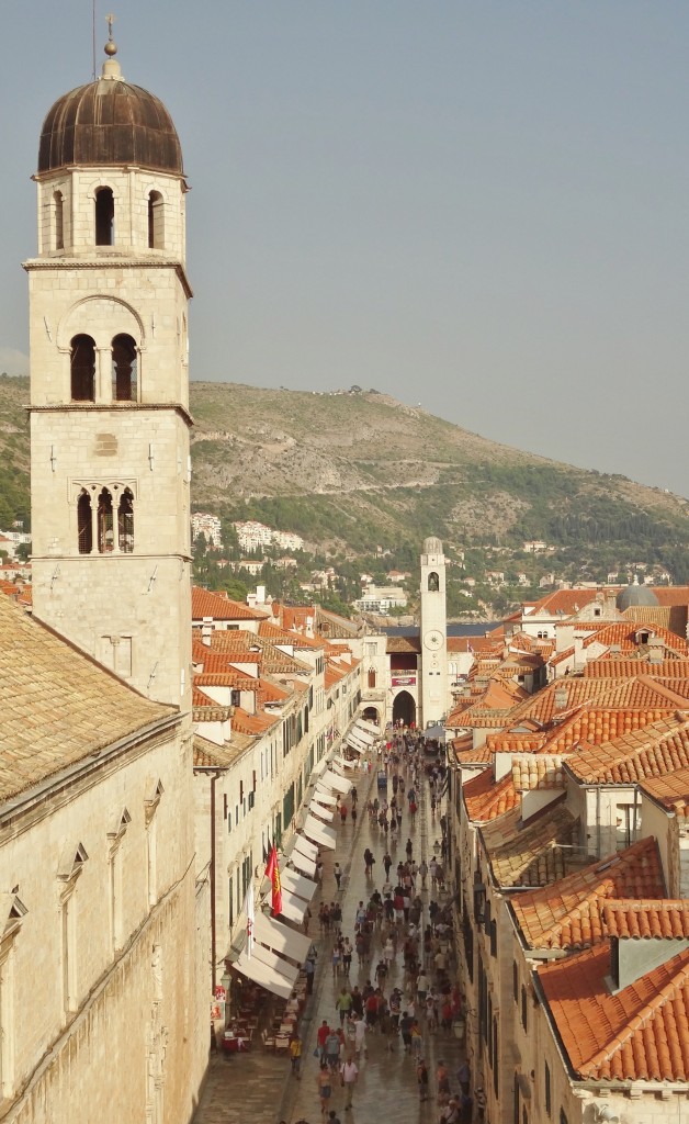 The old walled city of Dubrovnik 