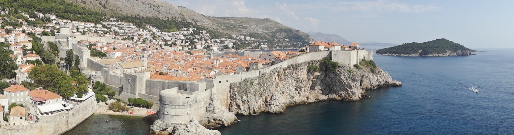 The old walled city of Dubrovnik 