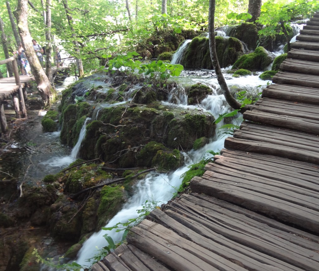 Boardwalk at the Plitvice Lakes 