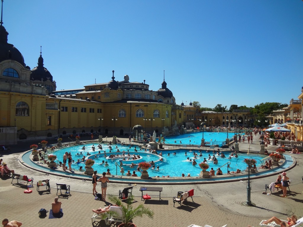 The Szechenyi Baths in Budapest