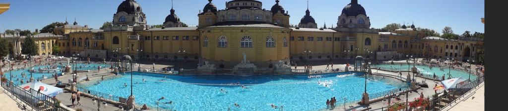 The Szechenyi Baths in Budapest