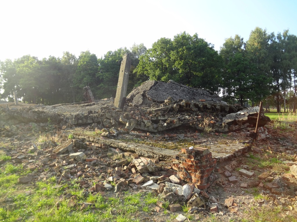 Demolished Gas Chamber at Birkenau
