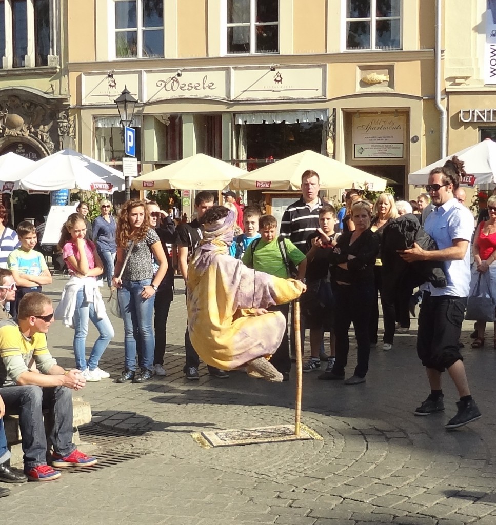 Traveling In Krakow - Street Performers