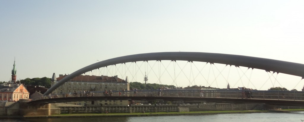 Footbridge in Krakow