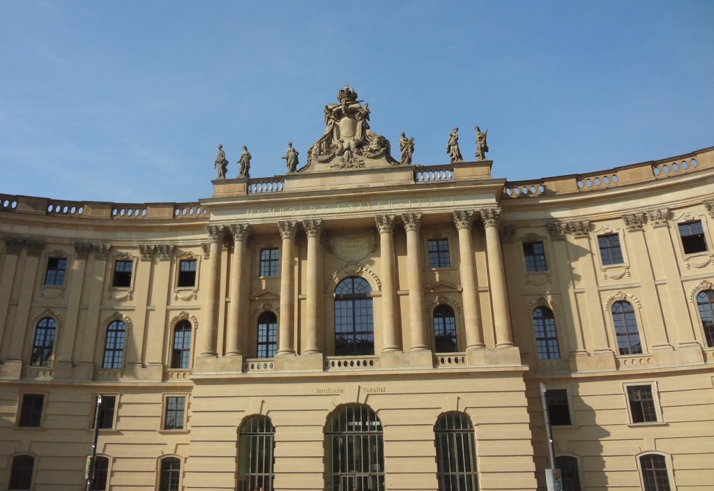 Backpacking in Berling - Humboldt University