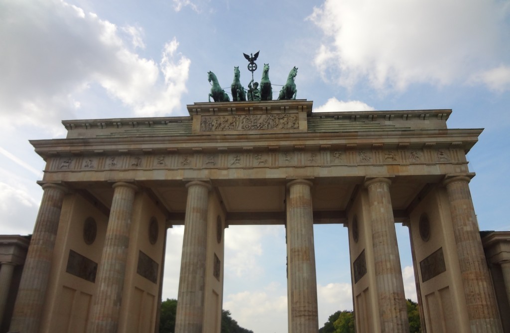Backpacking in Berling - Brandenburg Gate