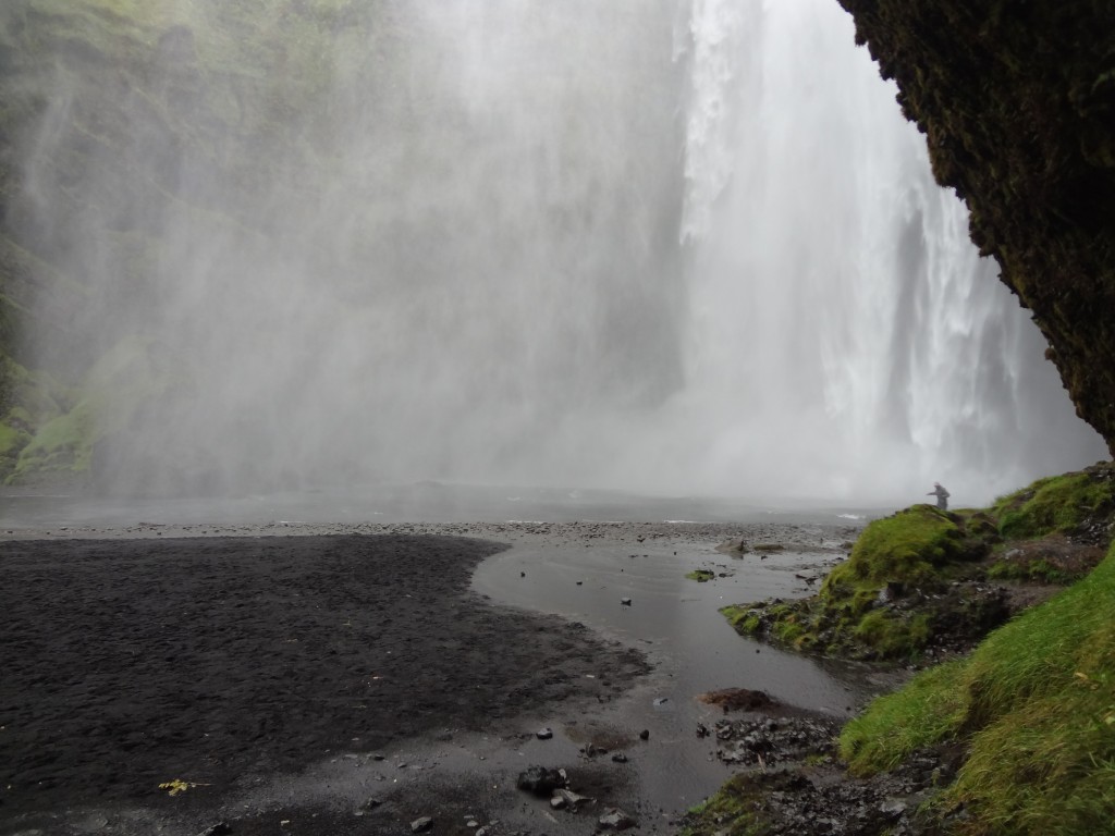 Skógafoss Waterfall spray