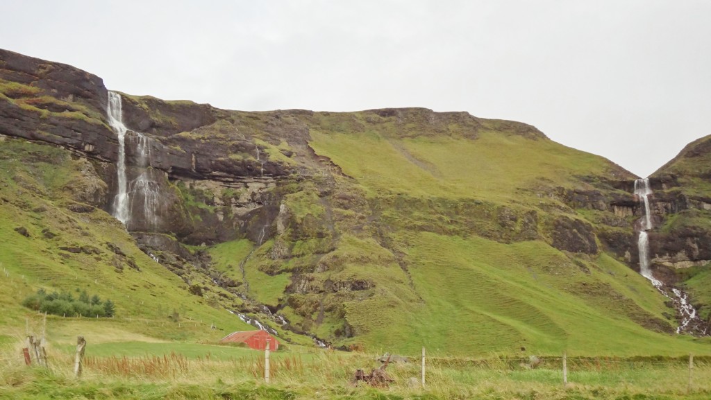 Waterfalls along the Ring Road Iceland