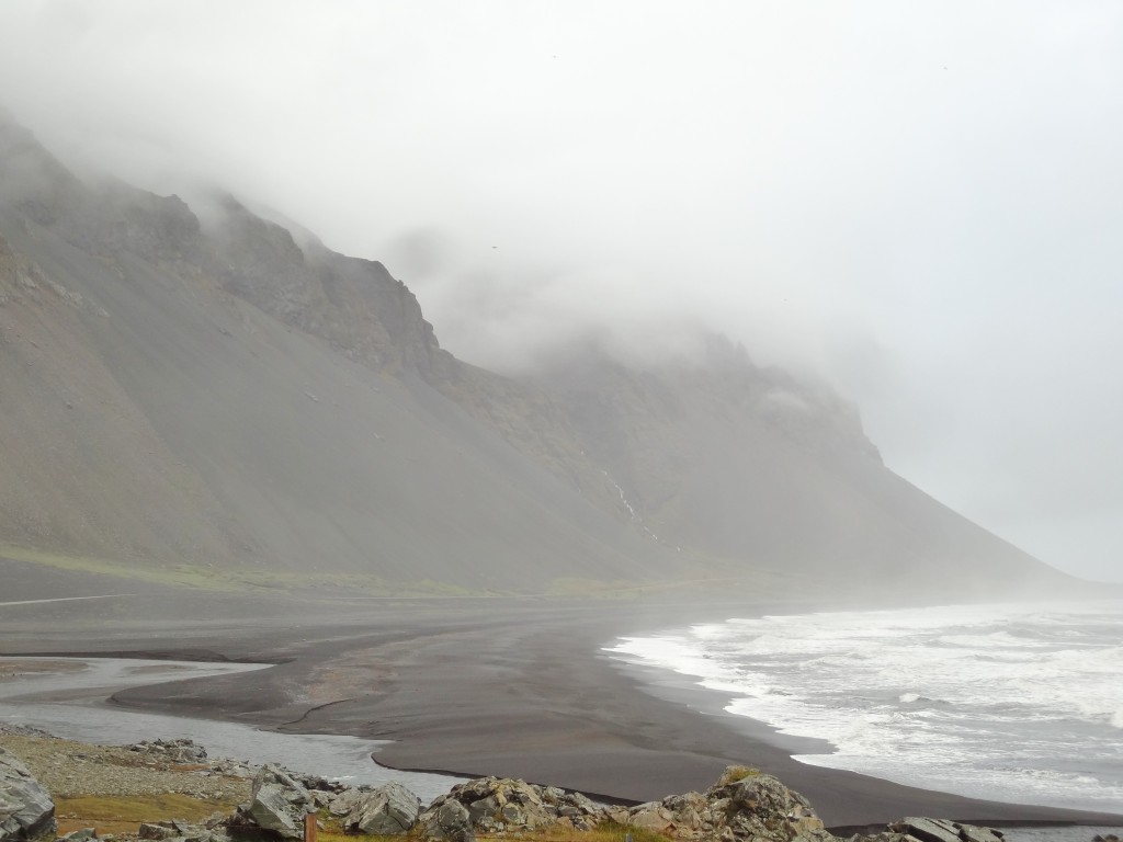 Black sand beaches in Iceland