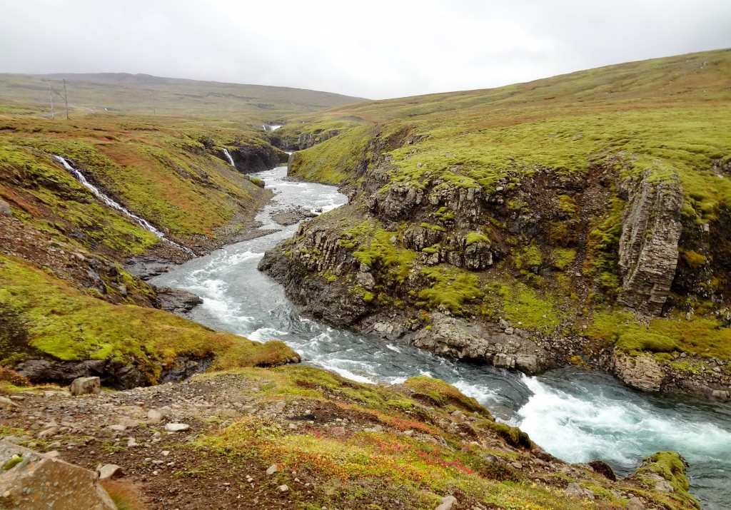 Small canyon along the ring road