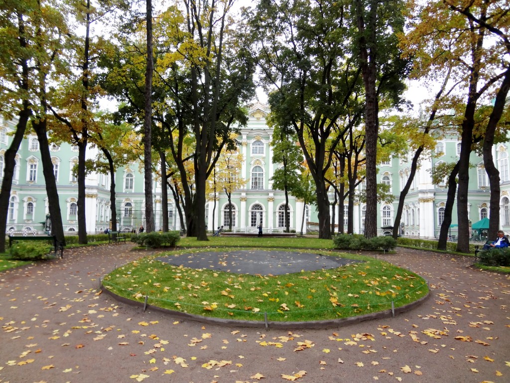 Hermitage courtyard St Petersburg