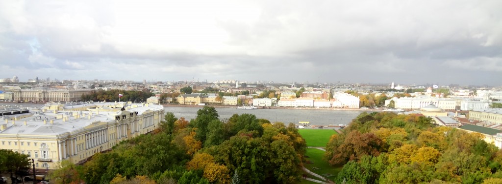 View over St Petersburg