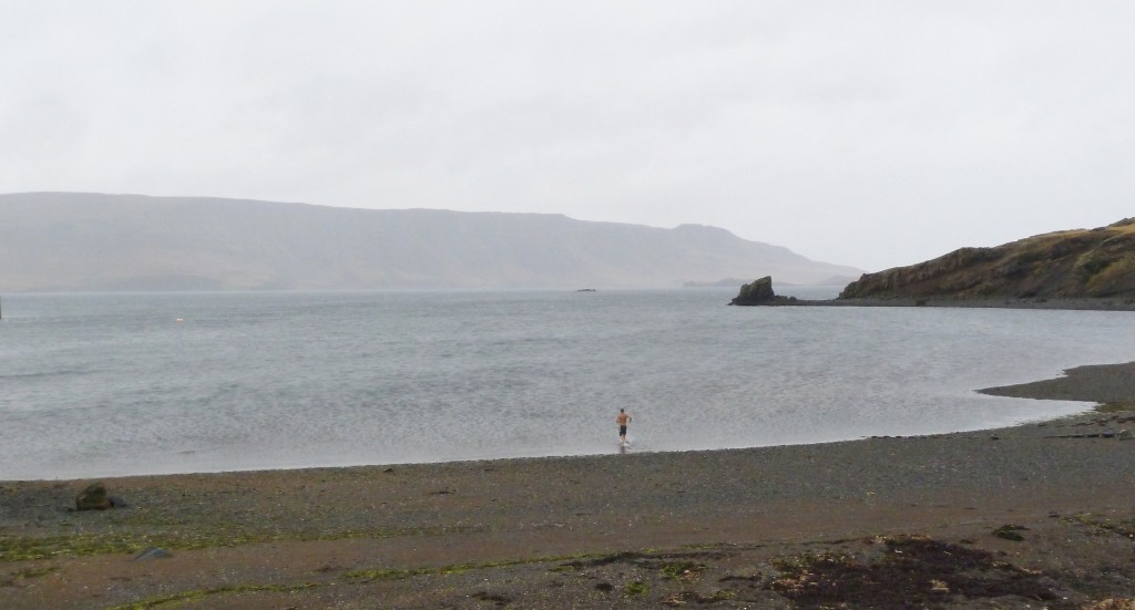 Swimming in the North Atlantic - Iceland