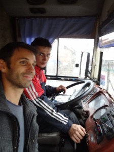 My bus driver in Irkutsk