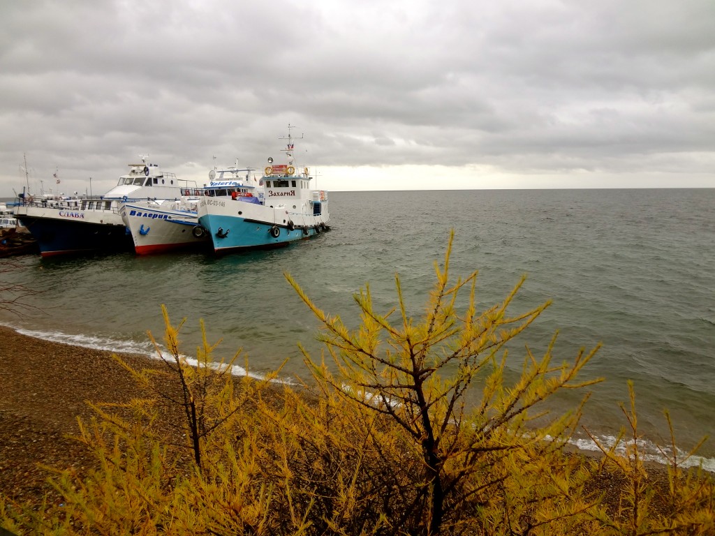 Lake Baikal in Irkutsk Russia