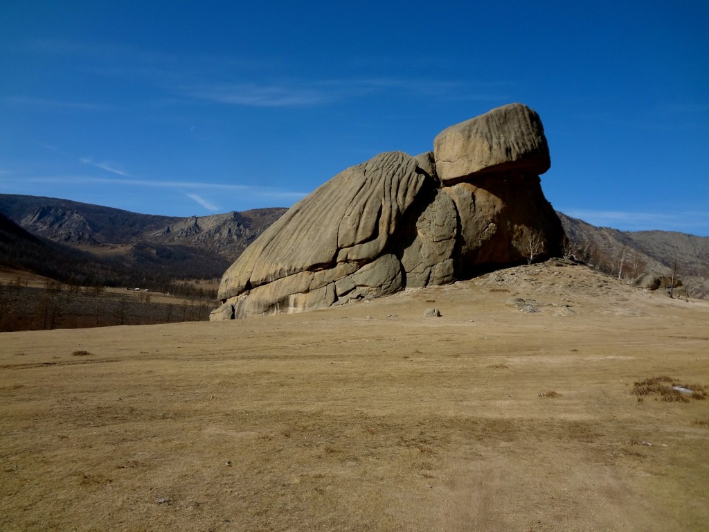 Turtle Rock at Terelj National Park