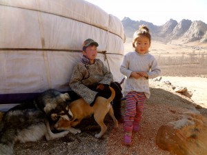 Backpacking in Mongolia at Terelj National Park