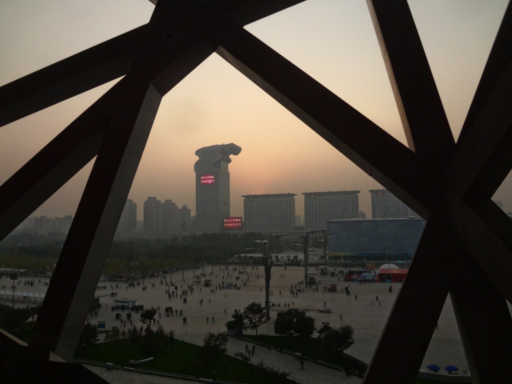 Sunset from the Birds Nest in Olympic Park