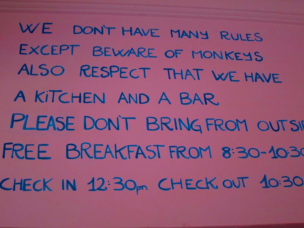Beware of Monkeys