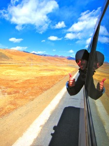 Broken Down on a Tibet Road