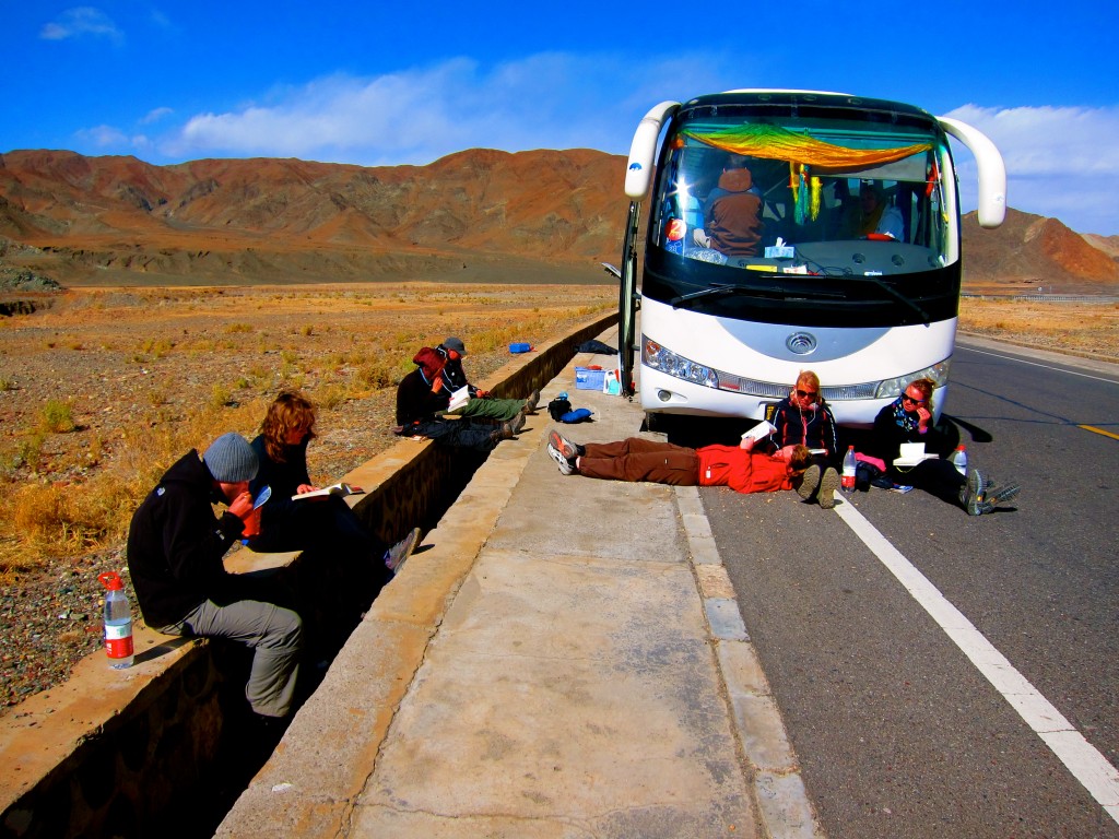 Broken Down on a Tibet Road