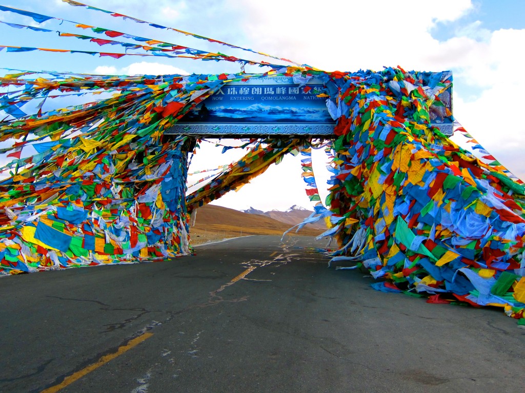 The highest road pass in elevation 5,248 meters (17,217 ft)