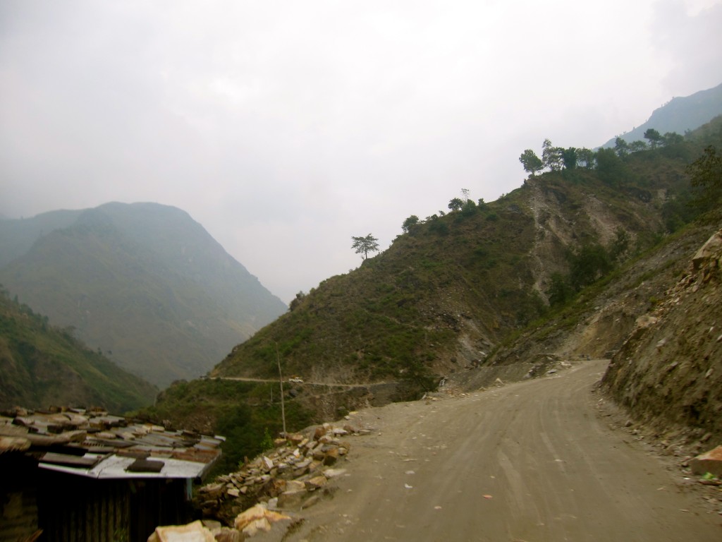 The road to Kathmandu