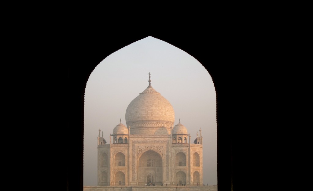 Entryway into the Taj Mahal