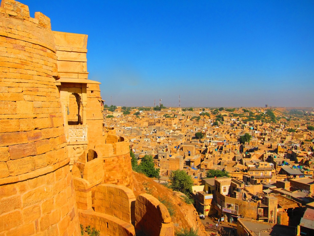 View from the Golden Fort over Jaisalmer