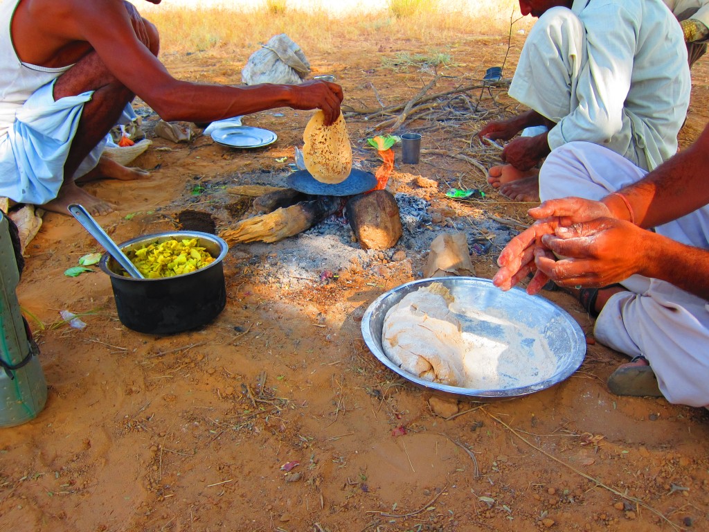 Our camel safari lunch