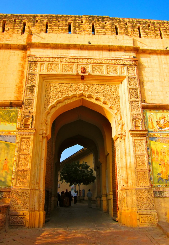 Entry into the Mehrangarh Fort