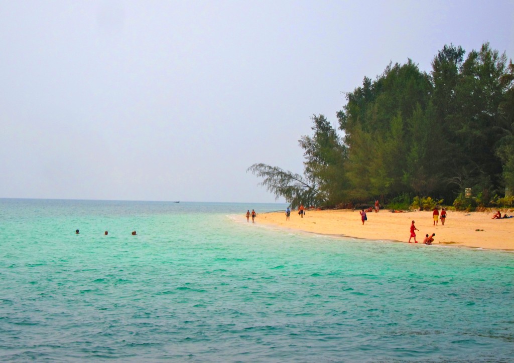 Poda Island off the beaches of Krabi