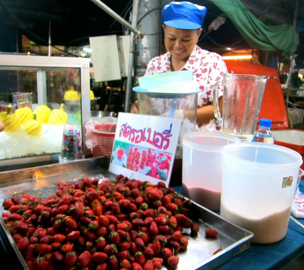 The Shake Lady in the Krabi Night Market