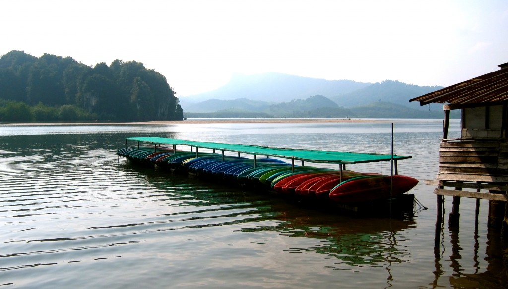 Kayaking at Ao Thalane in Krabi