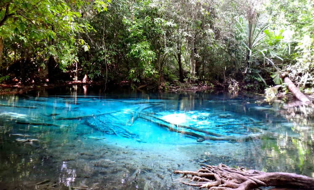 Blue Pool in Krabi Thailand