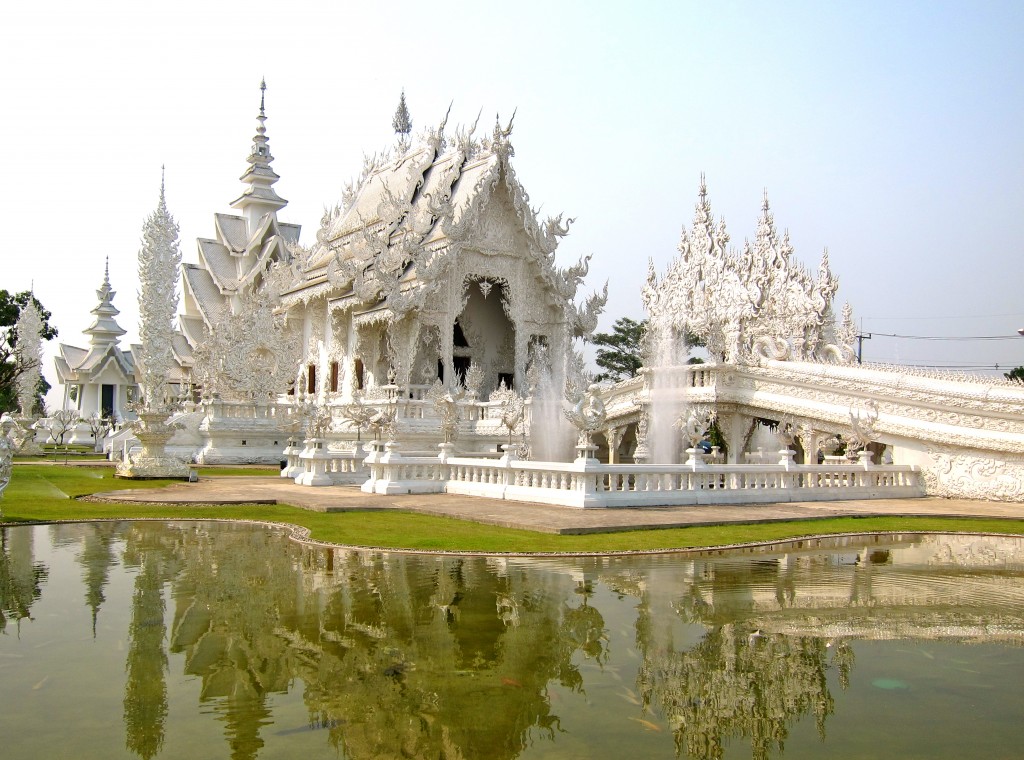 The "White Temple" in Chiang Rai