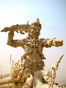 The "White Temple" in Chiang Rai