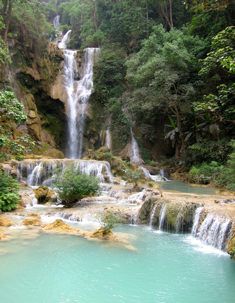 Kouang Si Waterfall in Luang Prabeng