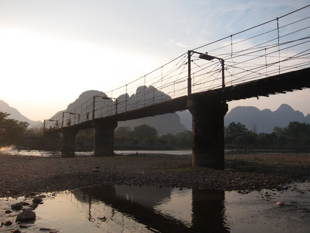 Tubing in Vang Vieng, Laos