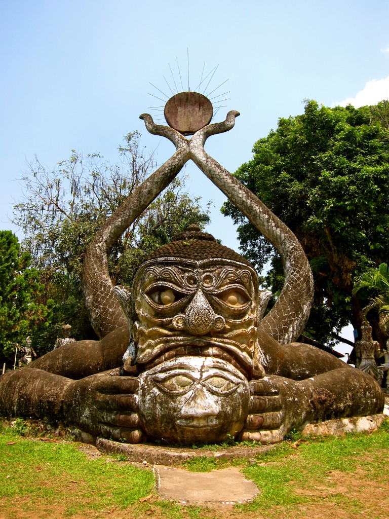 Budhha Park in Vientiane